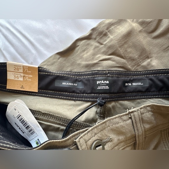 New Men’s prAna Stretch Zion Pant Il Sz 28 x 36 - Picture 8 of 12